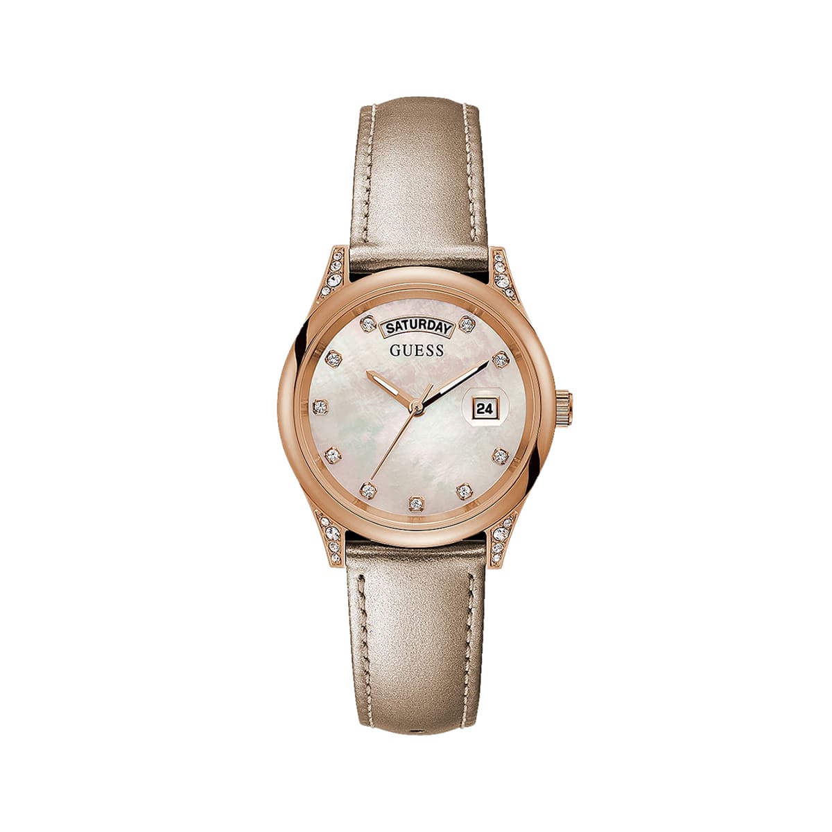 MONTRE GUESS Only Time FEMME CUIR